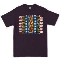 Plum usa army pattern brushstroke Premium Tee - Artiststas