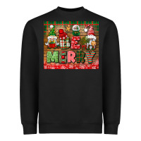 Black be merry tumbler Heavyweight Sweatshirt - BundleAndBundleShop