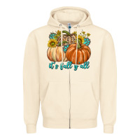 Sandshell It's Fall Y'all Zipper Hoodie - texasbilliewilder