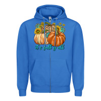 True Royal It's Fall Y'all Zipper Hoodie - texasbilliewilder