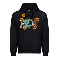 Black Just Pray Urban Hoodie - FaDigitalArtStudio