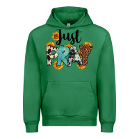 Emerald Just Pray Urban Hoodie - FaDigitalArtStudio