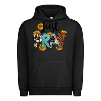 Pigment Black Just Pray Urban Hoodie - FaDigitalArtStudio