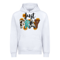 White Just Pray Urban Hoodie - FaDigitalArtStudio