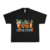 Black moody before coffee Urban Heavy Tee - MaliasSmallBusiness