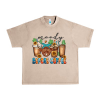 French Oak moody before coffee Urban Heavy Tee - MaliasSmallBusiness