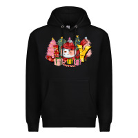 Black joy snowman Premium Hoodie - CowGirlArtShop