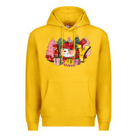 Lemon joy snowman Premium Hoodie - CowGirlArtShop