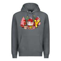 Rock joy snowman Premium Hoodie - CowGirlArtShop