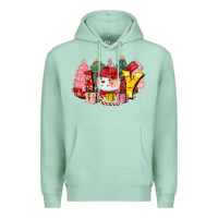 Seafoam joy snowman Premium Hoodie - CowGirlArtShop