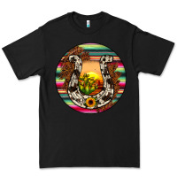 Black horseshoe circle Premium Tee - JahusDesignShop