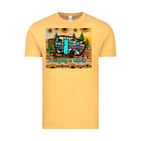 Vintage Mustard camping is intents Vintage Tee - JahusDesignShop