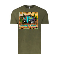 Vintage Olive camping is intents Vintage Tee - JahusDesignShop