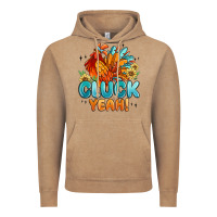 Vintage Coffee cluck yeah Vintage Hoodie - MaliasSmallBusiness