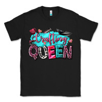 Black crafting queen Classic Tee - NancyCooperArtShop