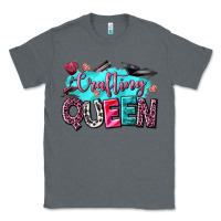 Charcoal Heather crafting queen Classic Tee - NancyCooperArtShop