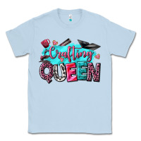 Dusty Blue crafting queen Classic Tee - NancyCooperArtShop