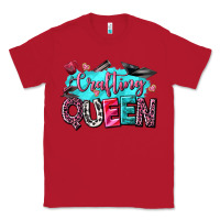 Red crafting queen Classic Tee - NancyCooperArtShop
