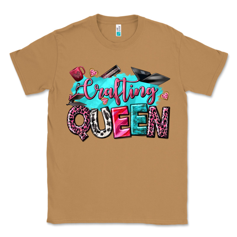 Crafting Queen Classic Tee by NancyCooperArtShop | Teevron
