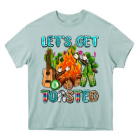 Arona let's get toasted with camp fire Heavy Core Tee - AdoDesignShop