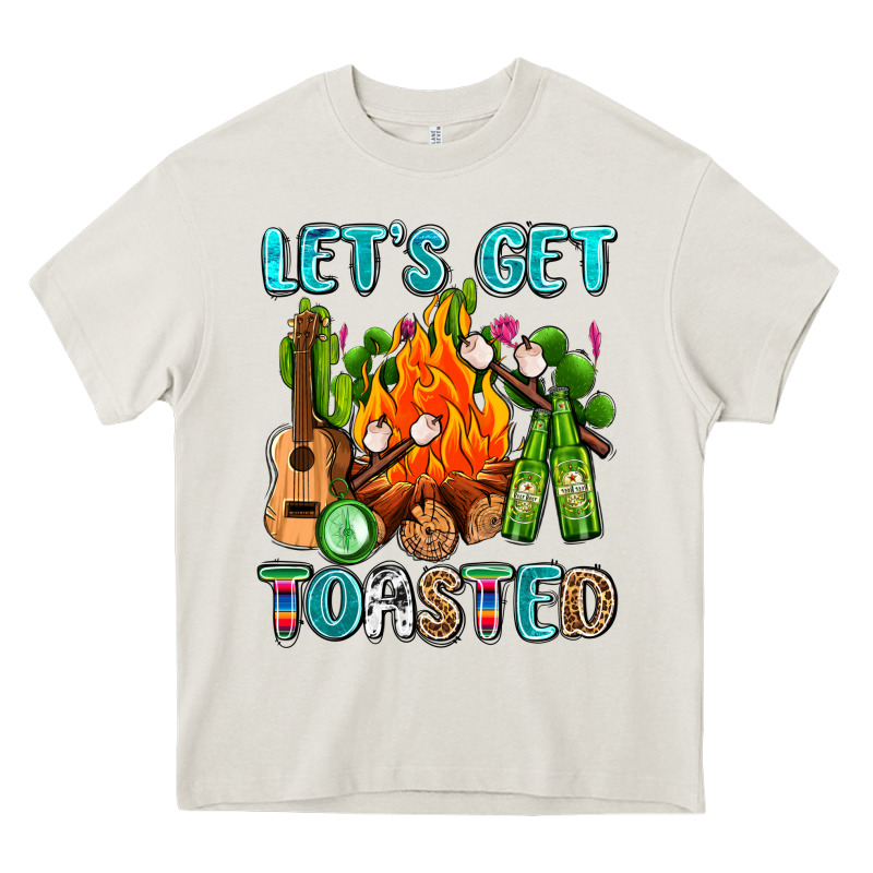Let's Get Toasted With Camp Fire Heavy Core Tee by AdoDesignShop | Teevron
