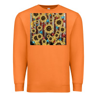 Carrot America flag sunflower star tumbler Premium Sweatshirt - HowdyJamesFarm