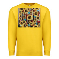 Lemon America flag sunflower star tumbler Premium Sweatshirt - HowdyJamesFarm
