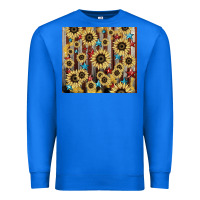 True Royal America flag sunflower star tumbler Premium Sweatshirt - HowdyJamesFarm