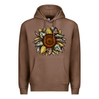 Chestnut sunflower camouflage and leopard 2 Premium Hoodie - JahusDesignShop