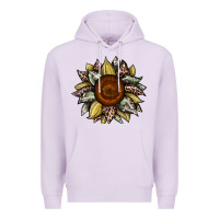 Lilac sunflower camouflage and leopard 2 Premium Hoodie - JahusDesignShop