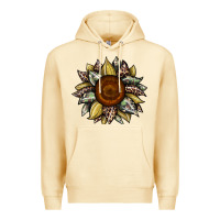Pina Colada sunflower camouflage and leopard 2 Premium Hoodie - JahusDesignShop