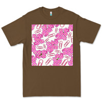 Cacao floral school seamless pattern Premium Tee - BundleAndBundleShop