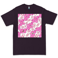 Plum floral school seamless pattern Premium Tee - BundleAndBundleShop