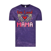 Cloud Purple one loved mama Vintage Tee - MaliasSmallBusiness