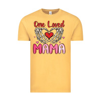 Vintage Mustard one loved mama Vintage Tee - MaliasSmallBusiness
