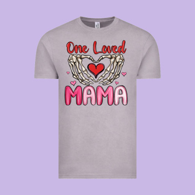 One Loved Mama Vintage Tee Designed By Maliassmallbusiness