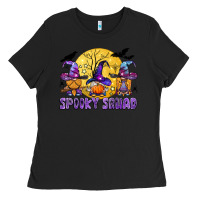 Black spooky squad Ladies Tee - BundleAndBundleShop
