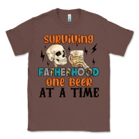 Chestnut surviving fatherhood one beer at a time Classic Tee - MaliasSmallBusiness