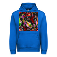 Cobalt halloween bad witch seamless pattern Urban Hoodie - BundleAndBundleShop