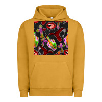 Pigment Peanut Butter halloween bad witch seamless pattern Urban Hoodie - BundleAndBundleShop