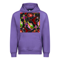 Tulip halloween bad witch seamless pattern Urban Hoodie - BundleAndBundleShop