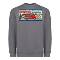 Storm christmas is coming license plate Heavyweight Sweatshirt - BundleAndBundleShop