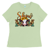 Matcha show mom baby cow Ladies Tee - Jasminsmagicworld