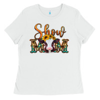 White show mom baby cow Ladies Tee - Jasminsmagicworld