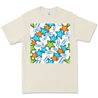 Bone stars school seamless pattern Premium Tee - BundleAndBundleShop