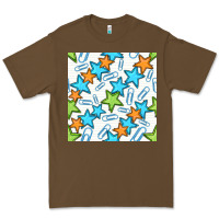 Cacao stars school seamless pattern Premium Tee - BundleAndBundleShop