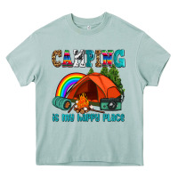 Arona camping is my happy  place Heavy Core Tee - AdoDesignShop