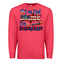Cardinal I'm not drunk i'm patriotic 4th of july Premium Sweatshirt - CowGirlArtShop