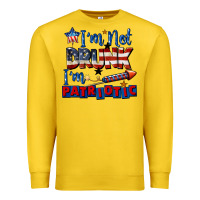 Lemon I'm not drunk i'm patriotic 4th of july Premium Sweatshirt - CowGirlArtShop