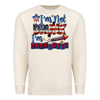 I'm Not Drunk I'm Patriotic 4th Of July Premium Sweatshirt | Teevron